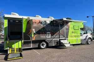 The Mobile Unit has been converted into a working clinic in order to provide full service in the community that parallels one of the 5 Intensive Treatment Systems physical locations.